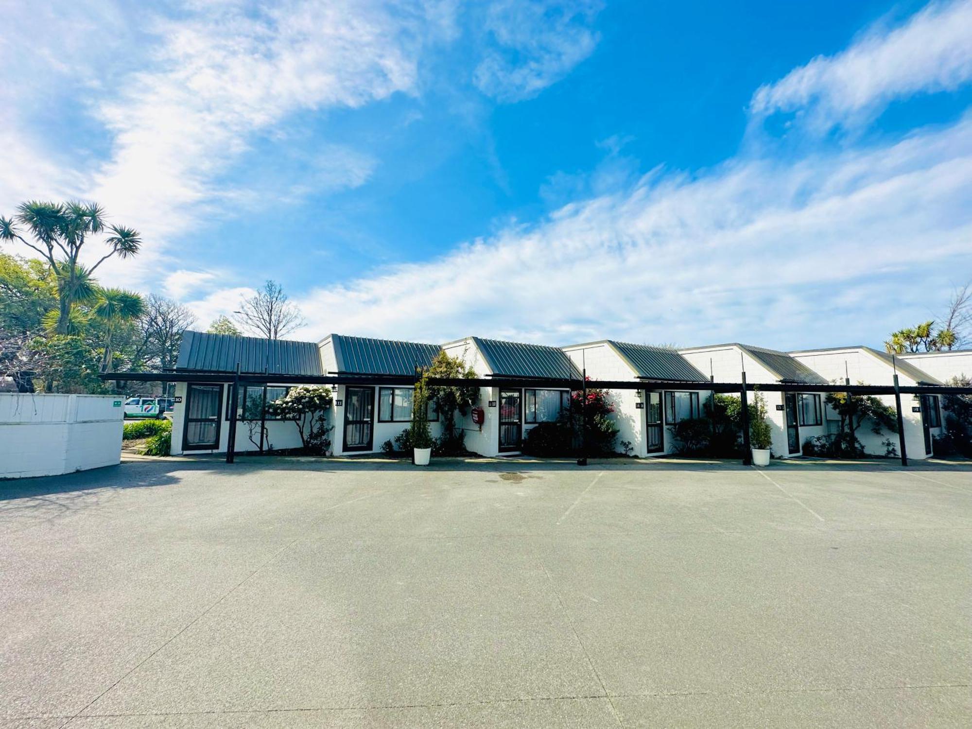 Gothic Heights Motel Christchurch Kültér fotó